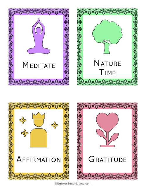 Mindfulness Routine Cards