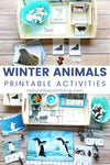 Montessori Winter Animals Themed Unit Study Printables