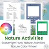 Nature Activities, Scavenger Hunt, Leaf Identifier, Types of Clouds