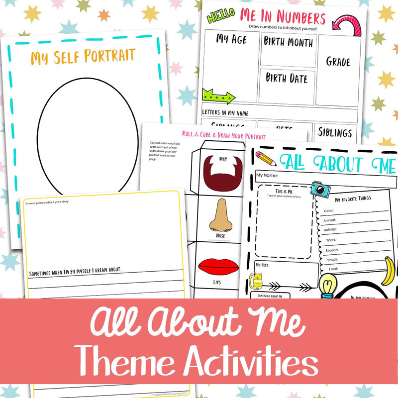 All About Me Printable Pack