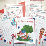 Patriotic 4th of July Summer Camp Themed Activities