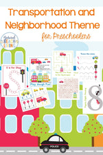 Neighborhood Theme Printables Pack