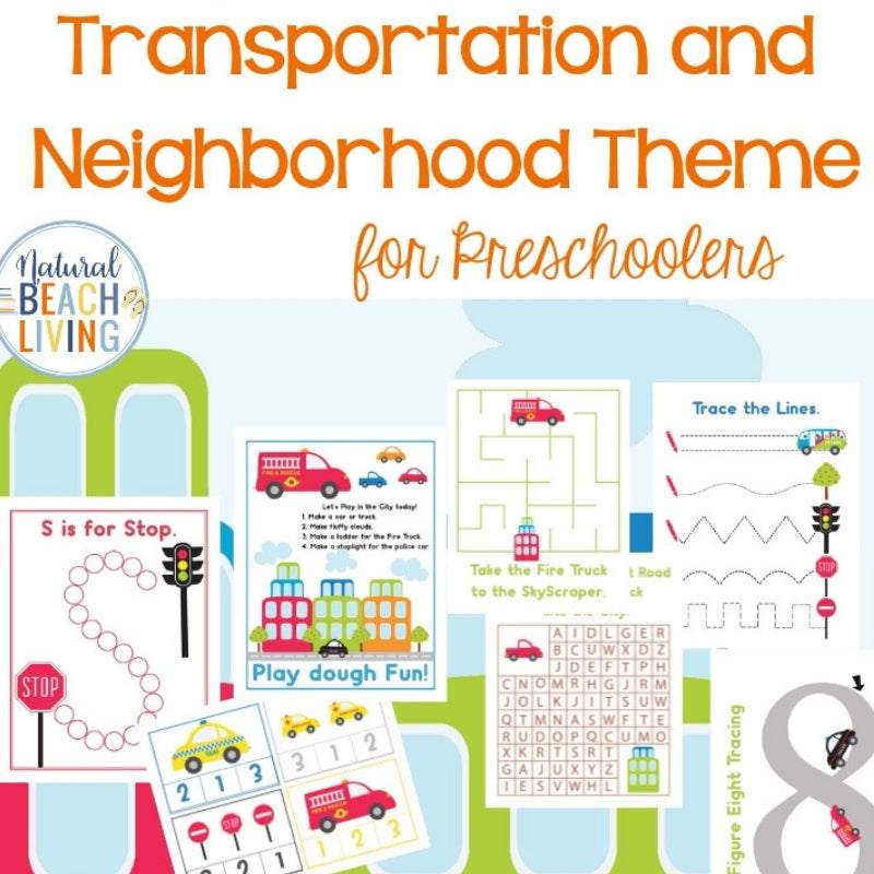 Neighborhood Theme Printables Pack