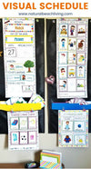 Daily Schedule for Kids - Picture Schedule and Autism Visual Schedule Printables